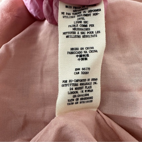 Free People Divine Mini Dress in Rose Whimsical Fairy   Women’s Dress Size 4 - Picture 11 of 12